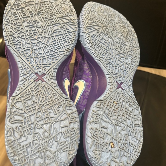 Nike Zoom LeBron NXXT Gen AMPD EP MULTI  COLOR basketball shoe Purple - Picture 10 of 12